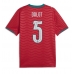 Portugal Diogo Dalot #5 Hemma matchtröja VM 2026 Kortärmad Billigt